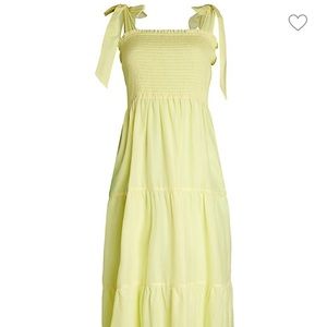 For The Republic yellow dress size L